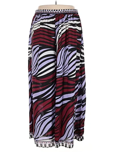 Ashley Stewart Casual Pants In Purple