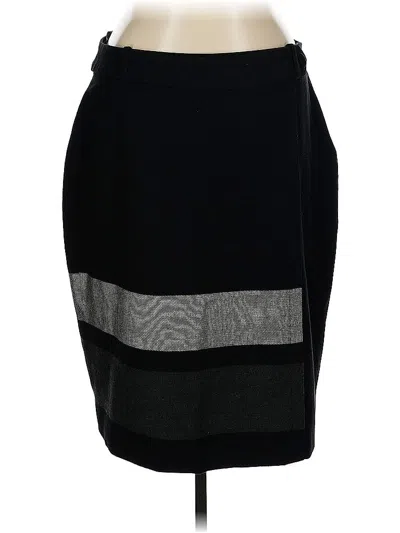 Pre-owned Ashley Stewart Casual Skirt In Black