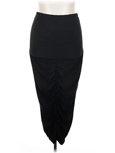 Pre-owned Ashley Stewart Casual Skirt In Black