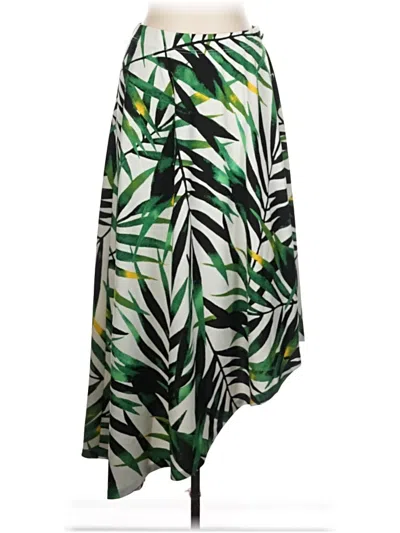 Pre-owned Ashley Stewart Casual Skirt In Green