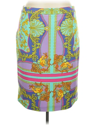 Pre-owned Ashley Stewart Casual Skirt In Purple
