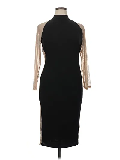 Pre-owned Ashley Stewart Cocktail Dress In Black