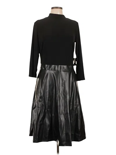 Ashley Stewart Cocktail Dress In Black
