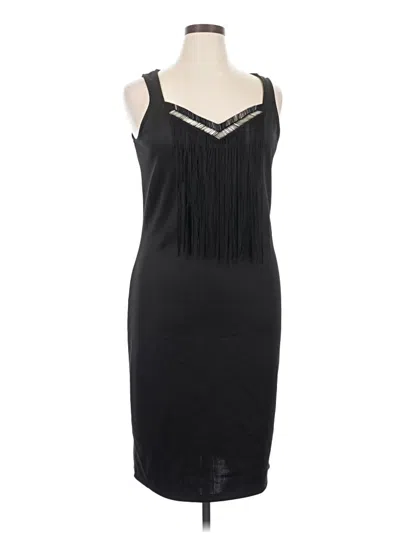 Ashley Stewart Cocktail Dress In Black
