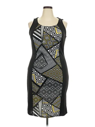 Pre-owned Ashley Stewart Cocktail Dress In Gray