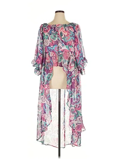 Pre-owned Ashley Stewart Cocktail Dress In Pink