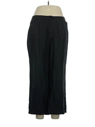 Pre-owned Ashley Stewart Dress Pants In Black