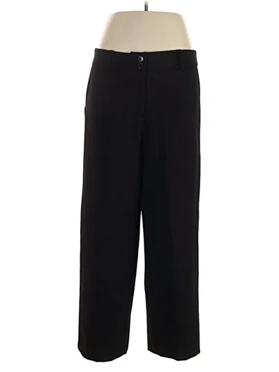 Pre-owned Ashley Stewart Dress Pants In Black
