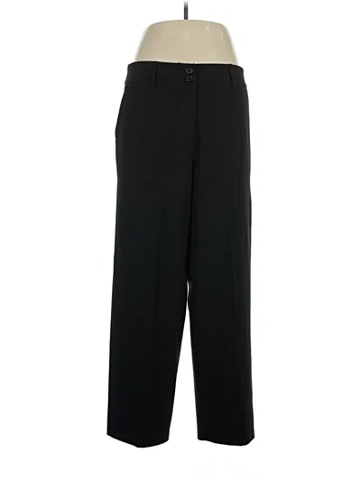 Pre-owned Ashley Stewart Dress Pants In Black