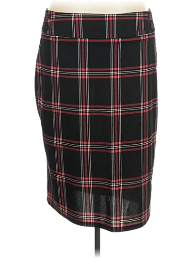 Pre-owned Ashley Stewart Formal Skirt In Black