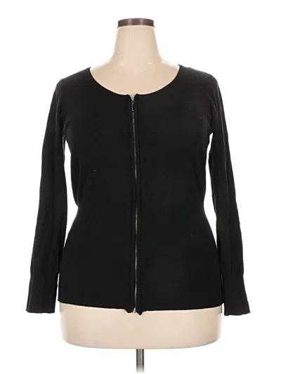 Pre-owned Ashley Stewart Jacket In Black