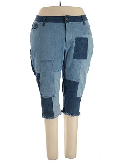 Pre-owned Ashley Stewart Jeans In Blue