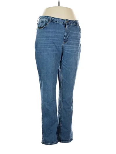 Pre-owned Ashley Stewart Jeans In Blue