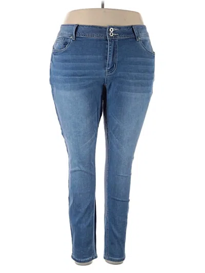 Pre-owned Ashley Stewart Jeans In Blue