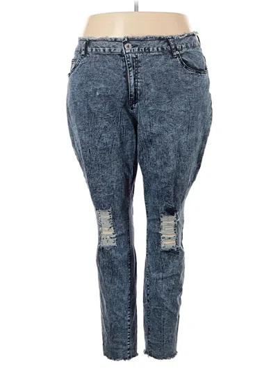 Pre-owned Ashley Stewart Jeans In Blue