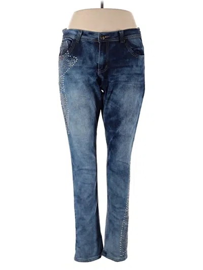 Pre-owned Ashley Stewart Jeans In Blue