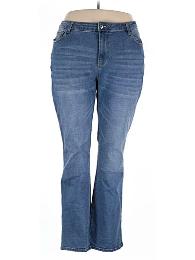 Pre-owned Ashley Stewart Jeans In Blue