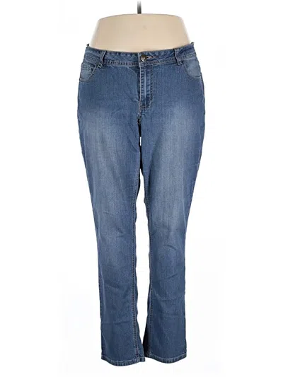 Pre-owned Ashley Stewart Jeans In Blue