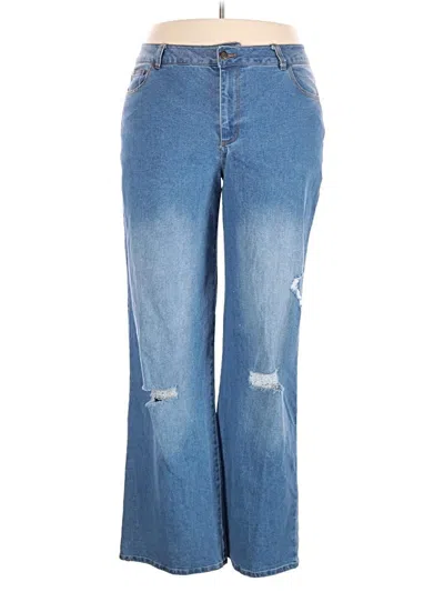 Pre-owned Ashley Stewart Jeans In Blue