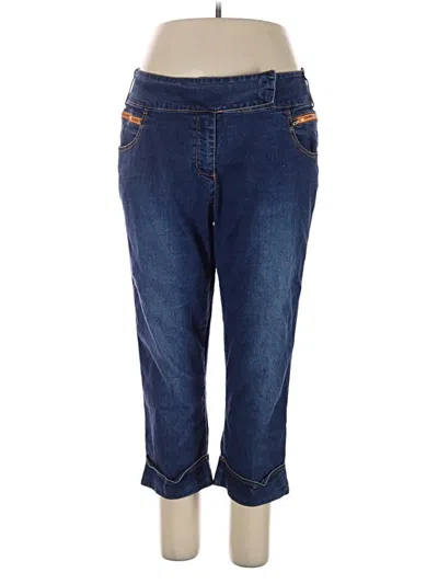 Pre-owned Ashley Stewart Jeans In Blue