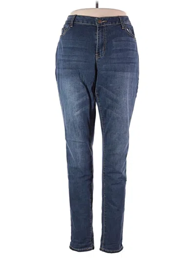Pre-owned Ashley Stewart Jeans In Blue