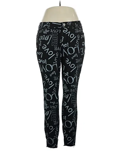 Pre-owned Ashley Stewart Jeggings In Black