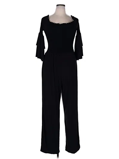 Pre-owned Ashley Stewart Jumpsuit In Black