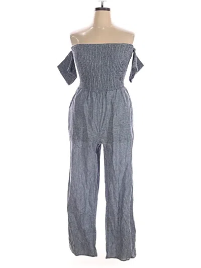 Pre-owned Ashley Stewart Jumpsuit In Gray