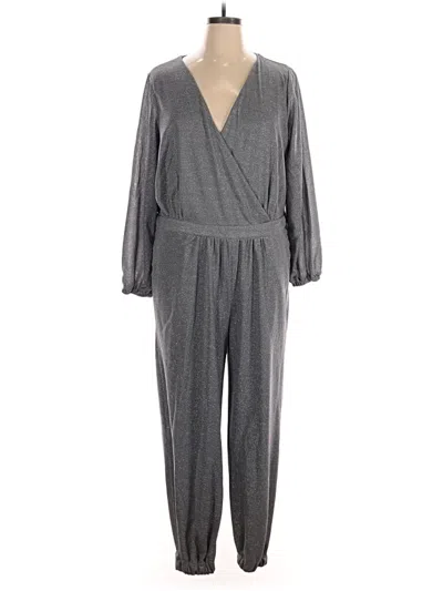 Pre-owned Ashley Stewart Jumpsuit In Gray