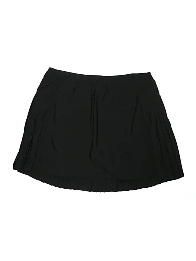 Pre-owned Ashley Stewart Skort In Black