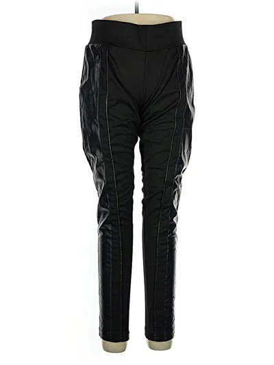 Pre-owned Ashley Stewart Track Pants In Black