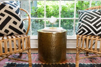 Ashley Storied Home 17" Coffee Table In Gold