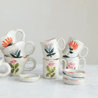 Ashley Storied Home Decorative Mug (set Of 8) In Multi