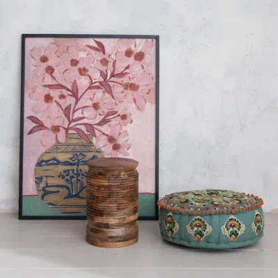 Ashley Storied Home Floral Vase Wall Decor In Multi