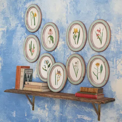 Ashley Storied Home Flower Wall Decor In Multi