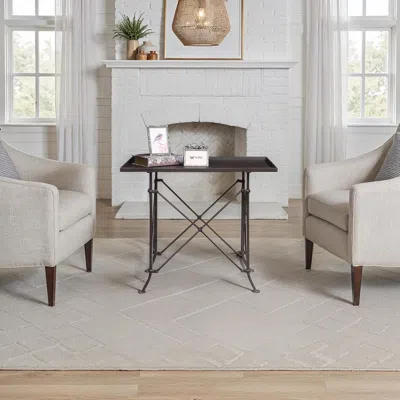 Ashley Storied Home Rectangular End Table In Black