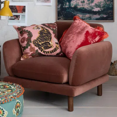 Ashley Storied Home Slub Pillow In Multi