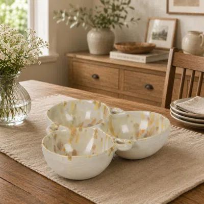 Ashley Storied Home Solid Bowl In Neutral