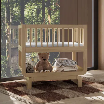 Ashley Storkcraft Santorini 3-in-1 Convertible Bassinet In Brown
