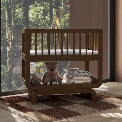 Ashley Storkcraft Santorini 3-in-1 Convertible Bassinet In Brown