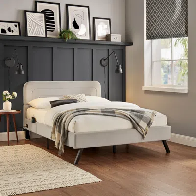 Ashley Studio Living Adaline Queen Upholstered Bed In Gray