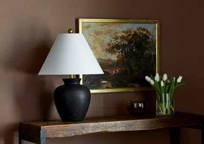 Ashley Surya Dalle Table Lamp In Black