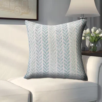 Ashley Suvii Home Allison Chevron Decorative Throw Pillow In Blue