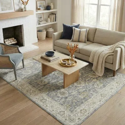 Ashley Suvii Home Brookside 8' X 10' Area Rug In Neutral