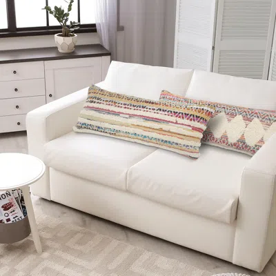 Ashley Suvii Home Celeste Lumbar Decorative Throw Pillow In Multi