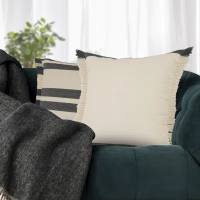 Ashley Suvii Home Ellie Simple Decorative Throw Pillow In Multi