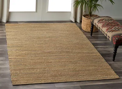Ashley Suvii Home Evermont Striped 8' X 10' Area Rug In Brown