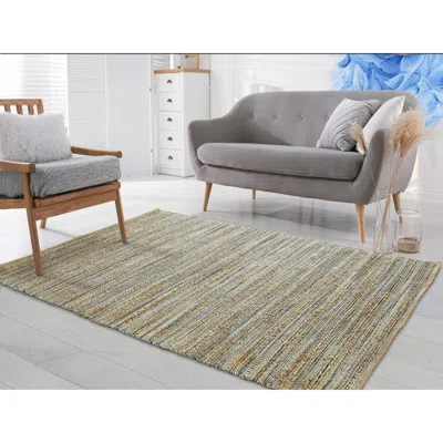 Ashley Suvii Home Striped 5' X 8' Area Rug In Gray