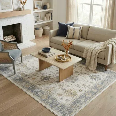 Ashley Suvii Home Summit 8' X 10' Area Rug In Neutral