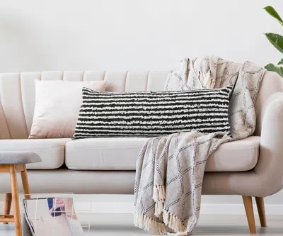 Ashley Suvii Home Yana Lumbar Decorative Throw Pillow In Multi